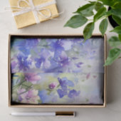 花のフィールド – コンソリダ(B)水色 薄葉紙 (ギフト)