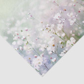 花のフィールド – ジプソフィラ(D)水色 薄葉紙 (詳細)