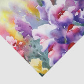 花のフィールド – スナップドラゴン(D)水色 薄葉紙 (詳細)