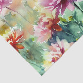 花のフィールド – ダリア(B)水色 薄葉紙 (詳細)