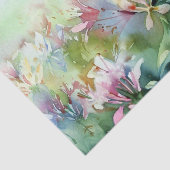 花のフィールド – ハニーサックル(A)水色 薄葉紙 (詳細)