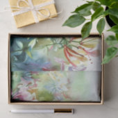 花のフィールド – ハニーサックル(A)水色 薄葉紙 (ギフト)