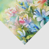 花のフィールド – ハニーサックル(B)水色 薄葉紙 (詳細)