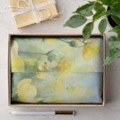 花のフィールド – バターカップ(B)水彩 薄葉紙 (ギフト)