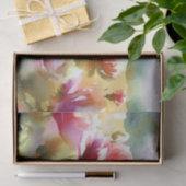 花のフィールド – バラ(A)水色 薄葉紙 (ギフト)