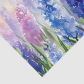 花のフィールド – ヒヤシンス(D)水色 薄葉紙 (詳細)