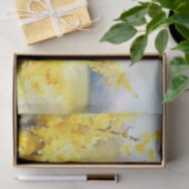 花のフィールド – フォルシンシア(A)水色 薄葉紙 (ギフト)