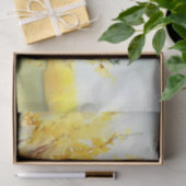 花のフィールド – フォルシンシア(C)水色 薄葉紙 (ギフト)