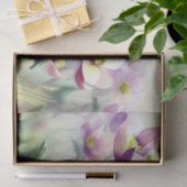 花のフィールド – ヘレボア(B)水色 薄葉紙 (ギフト)