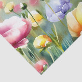 花のフィールド – ラヌンキュラス(B)水彩 薄葉紙 (詳細)