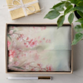 花のフィールド – ワックスフラワー(D)水色 薄葉紙 (ギフト)