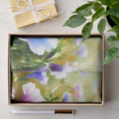 花のフィールド – 朝顔(A)水色 薄葉紙 (ギフト)