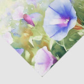 花のフィールド – 朝顔(D)水色 薄葉紙 (詳細)