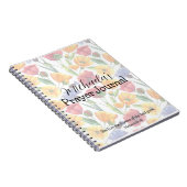 花のフィールド・祈りの言葉・ジャーナル ノートブック (右側)