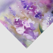 花のフィールド – 薄紫(D)水色 薄葉紙 (詳細)