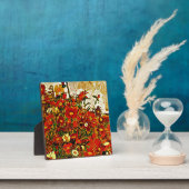 花のフィールド – Egon Schieleのアートワーク、 フォトプラーク (インサイチュ)