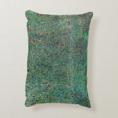 花のフィールドLitzlbergクリムト、ヴィンテージ風景 アクセントクッション (裏面(縦))