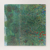 花のフィールドLitzlbergクリムト、ヴィンテージ風景 ジグソーパズル (縦)