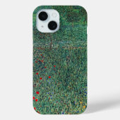 花のフィールドLitzlbergクリムト、ヴィンテージ風景 Case-Mate iPhoneケース (裏面)