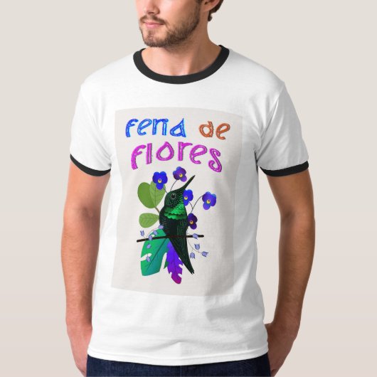 花のフェスティバル7月メデリンフェリアデフローレス Tシャツ (正面)