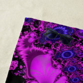 花のフラクタルのビーチタオル ビーチタオル (インサイチュ)