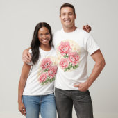 花のフレンド: 個性豊かな花びら Tシャツ (ユニセックス)