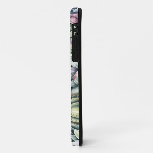 花のフレーム  Case-Mate iPhoneケース (裏面/左)