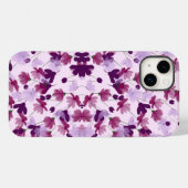 花のフローラ抽象芸術 Case-Mate iPhoneケース (裏面 (横))