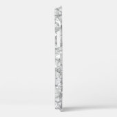 花のフローラ背景線画 Case-Mate iPhoneケース (裏面 / 右)