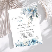 花のブライダルシャワーをする前に何か青