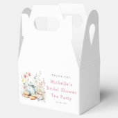 花のブライダルシャワー・ティーパーティー フェイバーボックス (オープン)