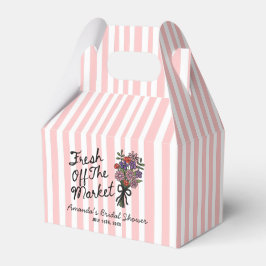 花のブライダルシャワー フェイバーボックス