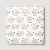 花のブライダルティー ゲストブック (裏面)