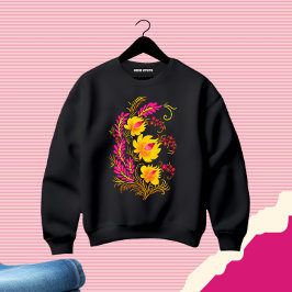 花のブランチ スウェットシャツ