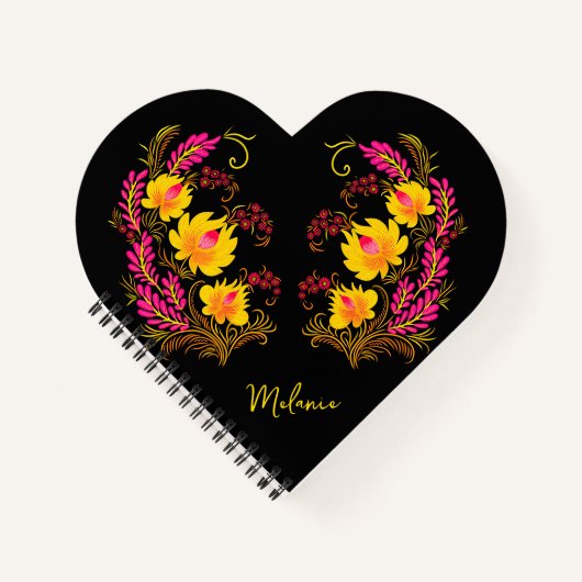 花のブランチ ノートブック (正面)