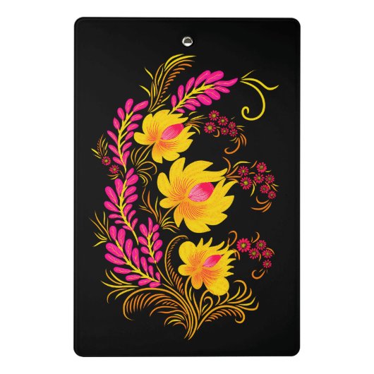 花のブランチ ミニクリップボード (裏面)