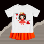 花のプリンセス ベビーTシャツ