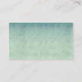 花のプロフィールカード 名刺 (裏面)