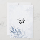 花のベイビーシャワー スイート&スパイス&エブリシングナイス 招待状 (裏面)