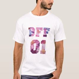 花のベストフレンド3人組 - BFF 01 Tシャツ
