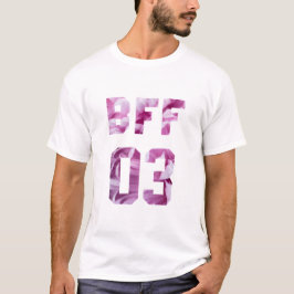 花のベストフレンド3人組 - BFF 03 Tシャツ