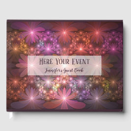 花のベッドカラフル抽象芸術フラクタルアート名 ゲストブック