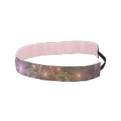 花のベッド光沢のあるカラフル抽象芸術フラクタルアート アスレチックヘッドバンド (右)