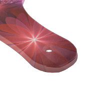 花のベッド光沢のあるカラフル抽象芸術フラクタルアート カッティングボード (角)