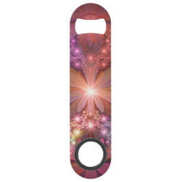 花のベッド光沢のあるカラフル抽象芸術フラクタルアート スピード栓抜き