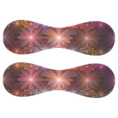 花のベッド光沢のあるカラフル抽象芸術フラクタルアート ソフトボール (パネル)