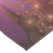 花のベッド光沢のあるカラフル抽象芸術フラクタルアート テーブルクロス (アングル)