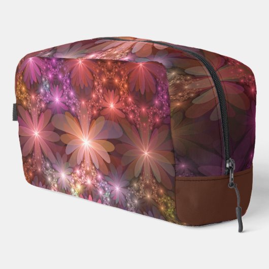 花のベッド光沢のあるカラフル抽象芸術フラクタルアート ドップキット (右コーナー)