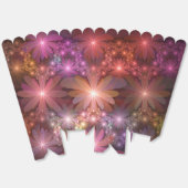 花のベッド光沢のあるカラフル抽象芸術フラクタルアート フェイバーボックス (見開き)