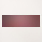 花のベッド光沢のあるカラフル抽象芸術フラクタルアート ヨガマット (裏面(横))